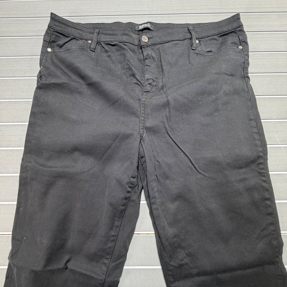 Buffalo David Bitton Hanna High Rise Soft Stretch Skinny Jeans Black 18/38